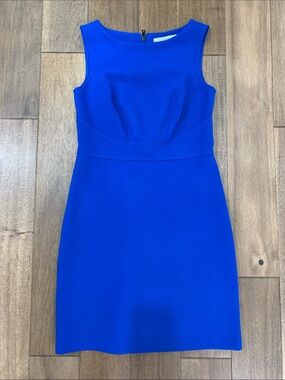 LOFT Cobalt Blue Sleeveless Mini Dress
